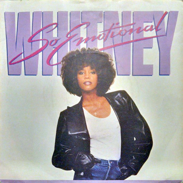 Whitney Houston - So Emotional - Used Vinyl Record 7"