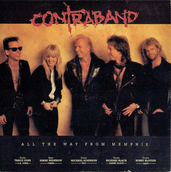 Contraband - All The Way From Memphis - Used Vinyl Record 7"