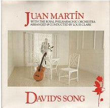 Juan Martin - David's Song - Used Vinyl Record 7"