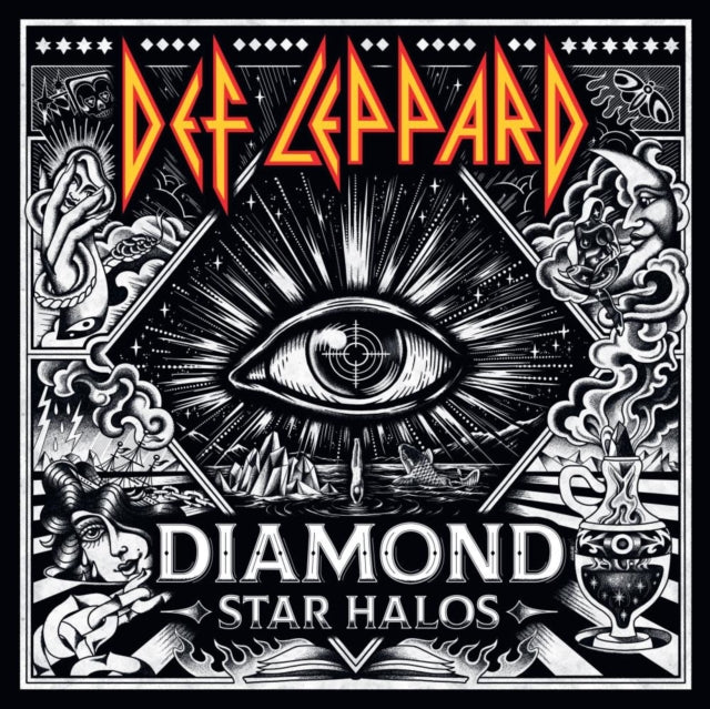 DEF LEPPARD - DIAMOND STAR HALOS - Vinyl Record L.P. SET