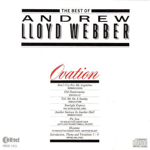Andrew Lloyd Webber - Ovation - The Best Of - Used Vinyl Record