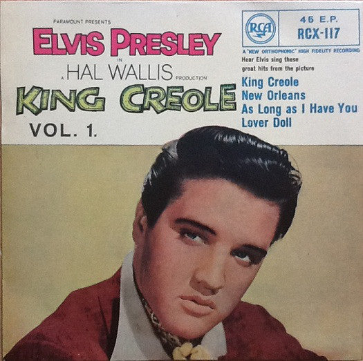 Elvis Presley - King Creole Vol.1 - Used Vinyl Record 7"