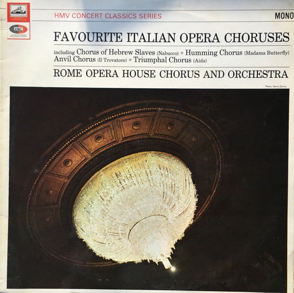 Coro Del Teatro Dell - Favourite Opera Choruses - Used Vinyl Record