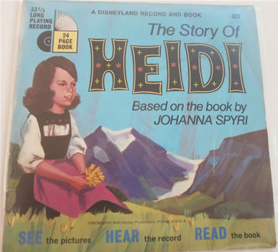 Unknown Artist - Story Of Heidi - Used Vinyl Record 7"