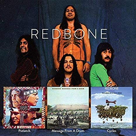 Redbone - Potlatch / Message From A Drum / Cycles - CD