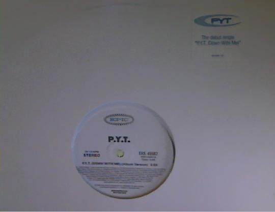 PYT - P.Y.T. Down With Me - Used Vinyl Record 12"