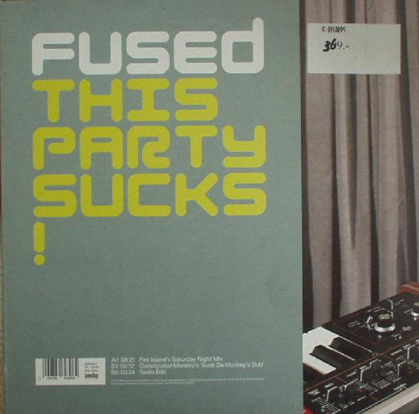 Fused - This Party Sucks! - Used Vinyl Record 12"