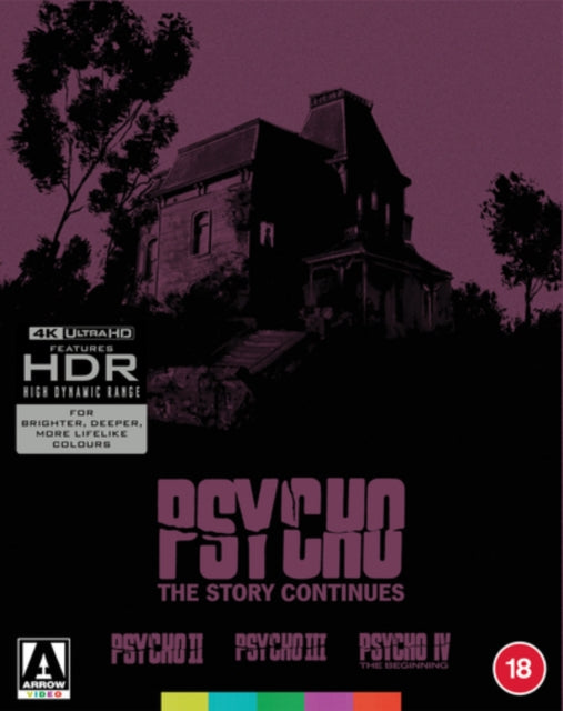 Psycho - The Story Continues: Psycho Ii. Psycho Iii. Psycho Iv: The Be