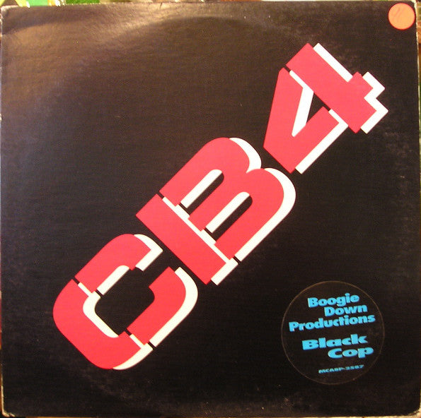 Boogie Down Producti - Black Cop - Used Vinyl Record 12"