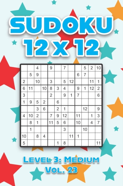 Numerik - Sudoku 12 x 12 Level 3 Medium Vol. 23 Play Sudoku 12x12 Tw