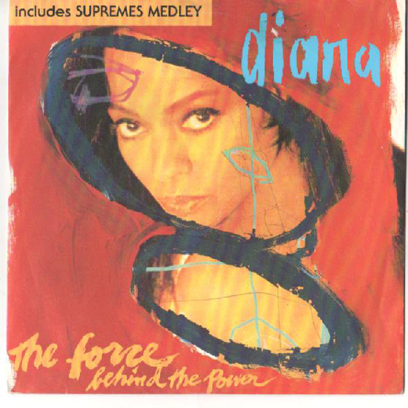 Diana Ross - Force Behind The Power - Used Vinyl Record 7"