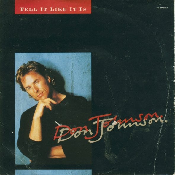 Don Johnson - Tell It Like It Is - Used Vinyl Record 7"