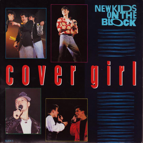 New Kids On The Bloc - Cover Girl - Used Vinyl Record 7"
