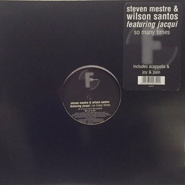 Steven Mestre & Wils - So Many Times - Used Vinyl Record 12"