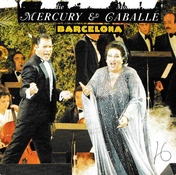 Freddie Mercury - Barcelona - Used Vinyl Record 7"