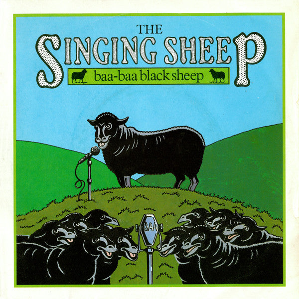 Singing Sheep - Baa-Baa Black Sheep - Used Vinyl Record 7"