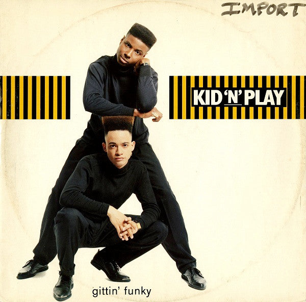 Kid 'N' Play - Gittin' Funky - Used Vinyl Record 12"