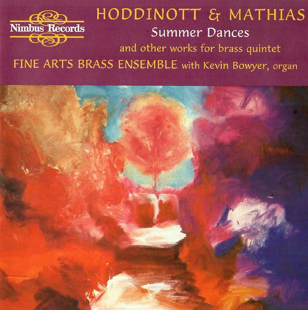 Alun Hoddinott - Summer Dances And Other Works For Brass Quintet - Us