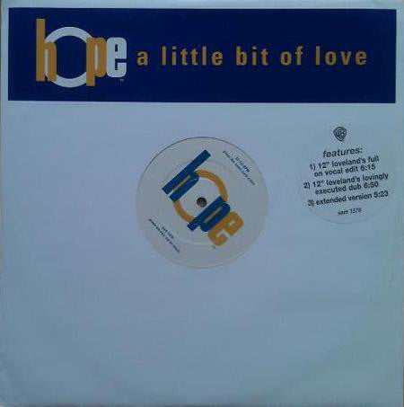 Hope - A Little Bit Of Love - Used Vinyl Record 12"