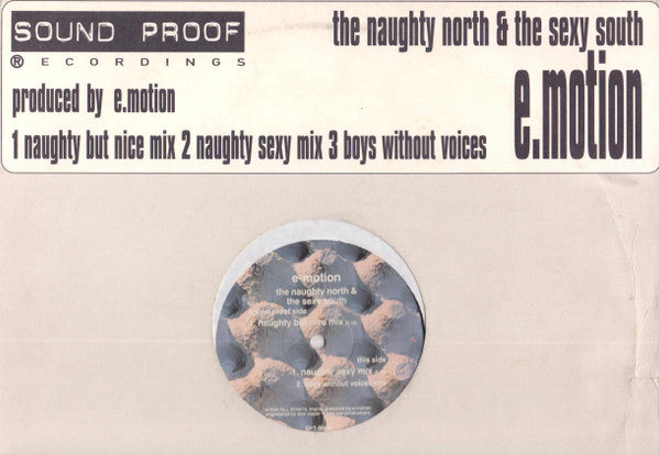 E-Motion - Naughty North & The Sexy South - Used Vinyl Record 12"