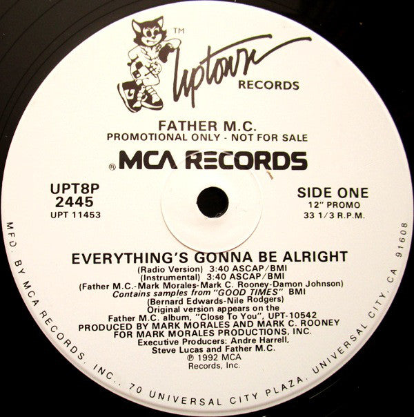 Father MC - Everything's Gonna Be Alright - Used Vinyl Record