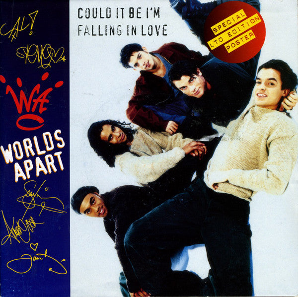 Worlds Apart - Could It Be I'm Falling In Love - Used Vinyl Record 7"