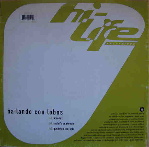 Cabana - Bailando Con Lobos - Used Vinyl Record 12"