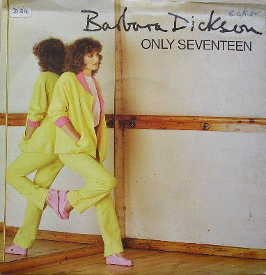 Barbara Dickson - Only Seventeen - Used Vinyl Record 7"