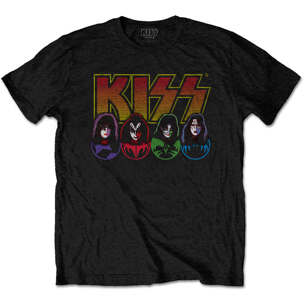 KISS - tshirt - Unisex - Short Sleeves - Large