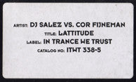 Salez - Lattitude - Used Vinyl Record 12"