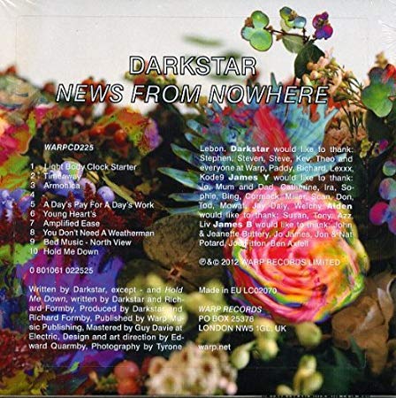 Darkstar - News From Nowhere - CD