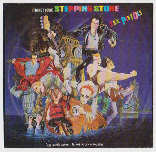 Sex Pistols - (I'm Not Your) Stepping Stone - Used Vinyl Record 45