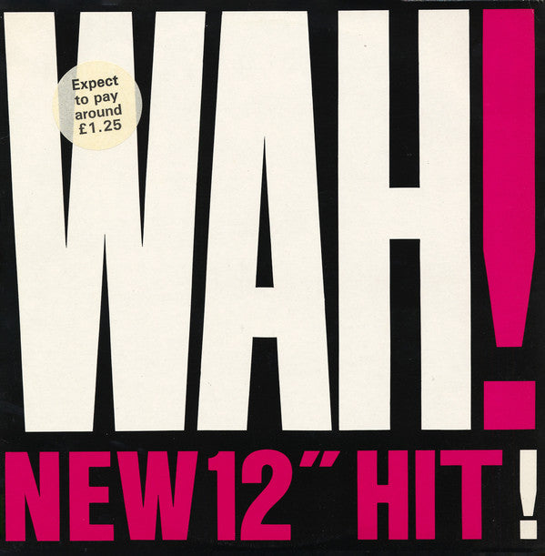 Wah! - Somesay - Used Vinyl Record 12"