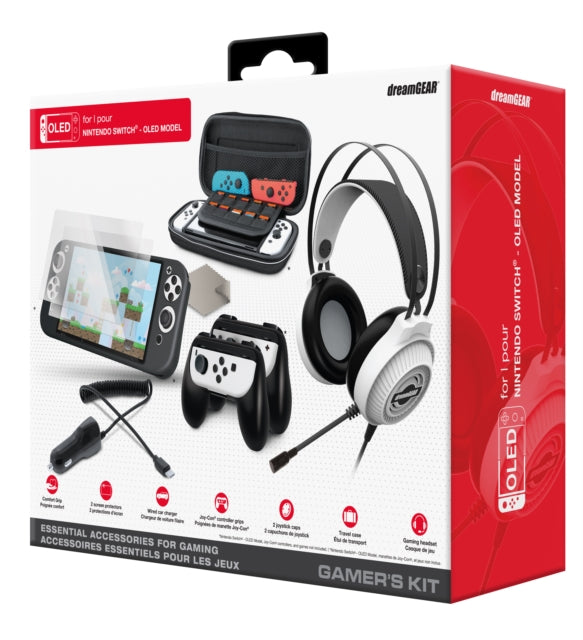 BIONIK - Dreamgear GamerS Kit For Nintendo Switch - Oled Model - Gamin