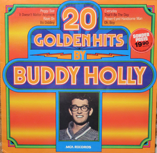 Buddy Holly - 20 Golden Hits By - Used Vinyl Record