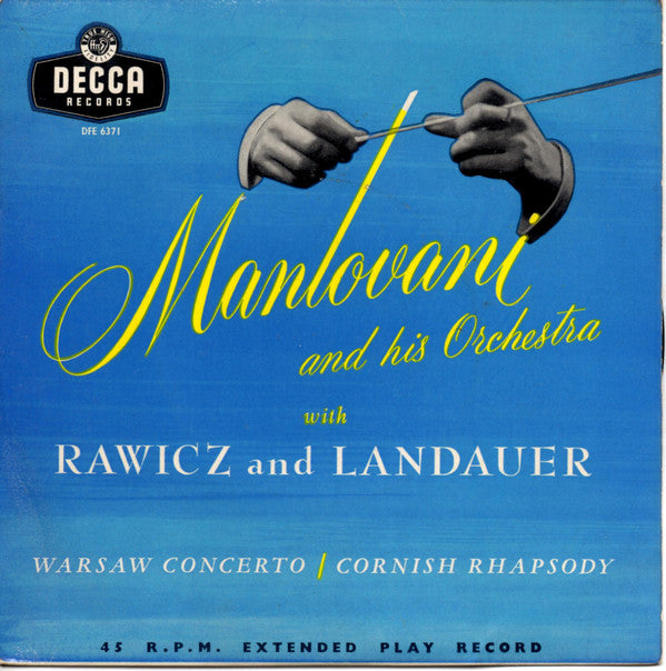 Mantovani And His Or - Warsaw Concerto / Cornish Rhapsody - Used Viny