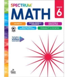 Spectrum - Math Workbook Grade 6 - New Paperback