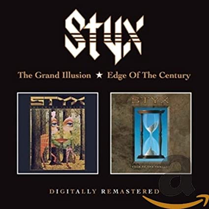 STYX - GRAND ILLUSION/EDGE OF THE CEN - CD