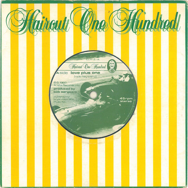 Haircut One Hundred - Love Plus One - Used Vinyl Record 7"