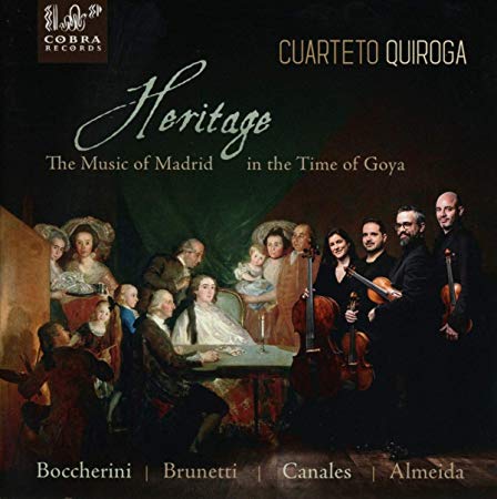 Luigi Boccherini - Cuarteto Quiroga: Heritage - CD