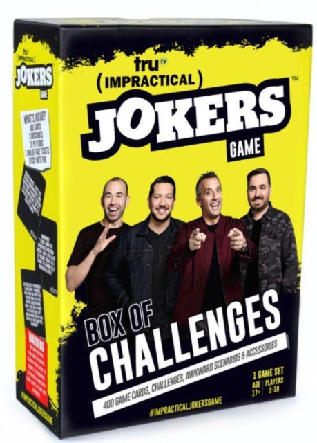 Impractical Jokers Box of Challenges Card Game - Paperback