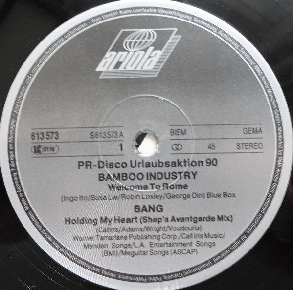 Various - PR - Disco Urlaubsaktion 90 - Used Vinyl Record 12"