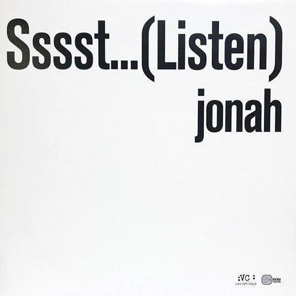 Jonah - Sssst...(Listen) - Used Vinyl Record 12"