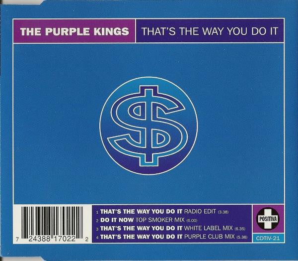 Purple Kings - That's The Way You Do It - Used CD