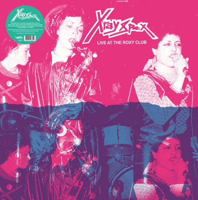 X-RAY SPEX - Live At The Roxy Club (Spittle White Vinyl) LP RELEASE D