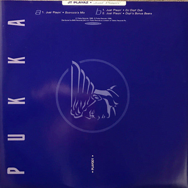 JT Playaz - Just Playin' - Used Vinyl Record 12"