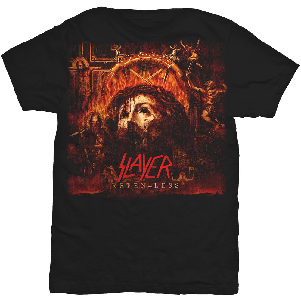 Slayer - tshirt - Unisex - Short Sleeves - Medium