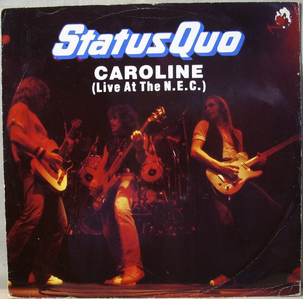Status Quo - Caroline (Live At The N.E.C) - Used Vinyl Record 12"