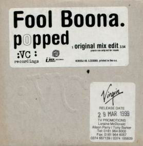 Fool Boona - Popped - Used CD