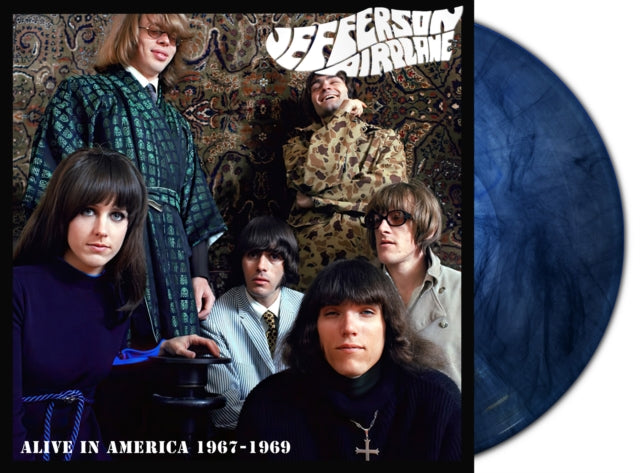JEFFERSON AIRPLANE - Alive In America 1967-1969 (Blue Marble Vinyl) -